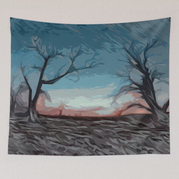 Item preview, Two Tree Sunset - Cut Out designed and sold by Huskyyy Designs.