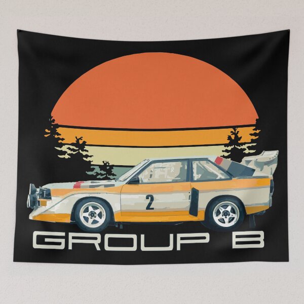 Item preview, Sport S1 E2 A2 Group B Rally Car Stig Blomqvist, Mikkola and Walter Röhrl  designed and sold by cowtownCOWBOY.