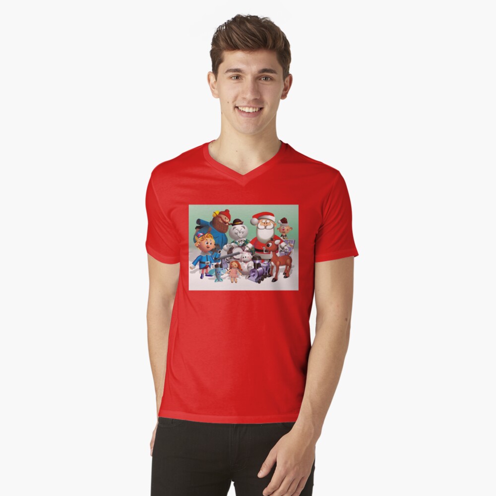 Item preview, V-Neck T-Shirt designed and sold by Slinky-Reebs.