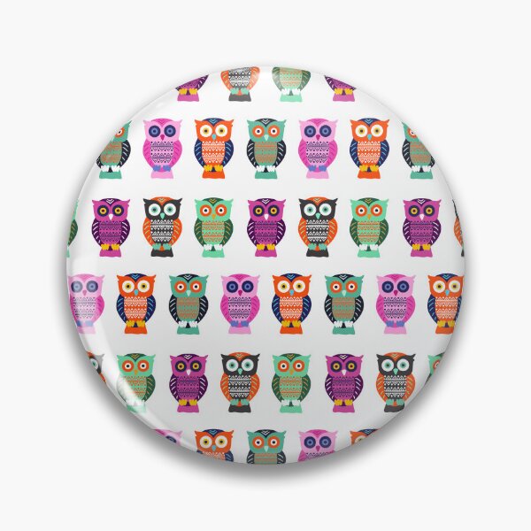 Item preview, Beautiful owls pattern designed and sold by LaBelleMaison.