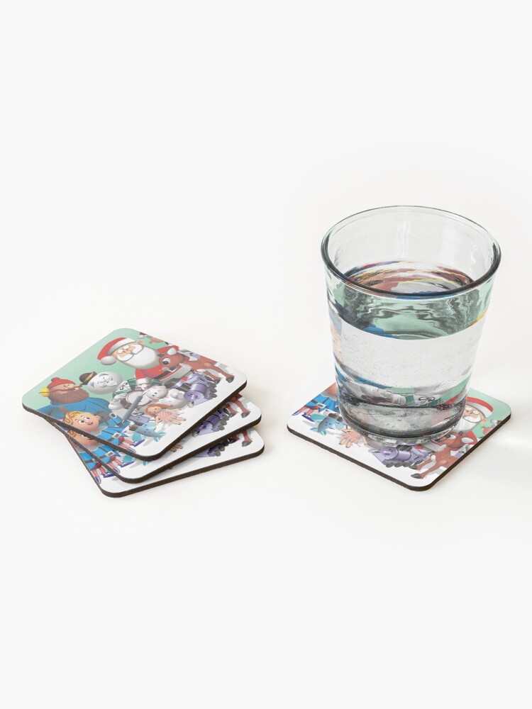 Alternate view of Holiday Fun Coasters (Set of 4)