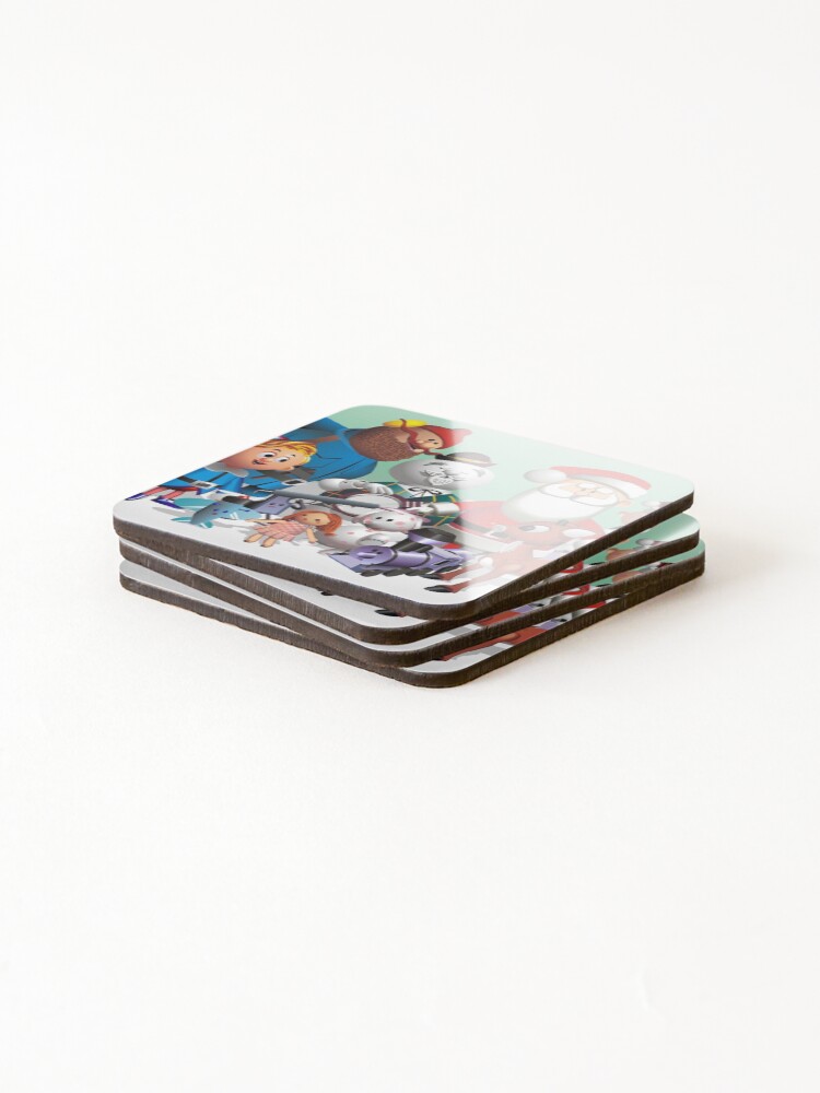 Alternate view of Holiday Fun Coasters (Set of 4)