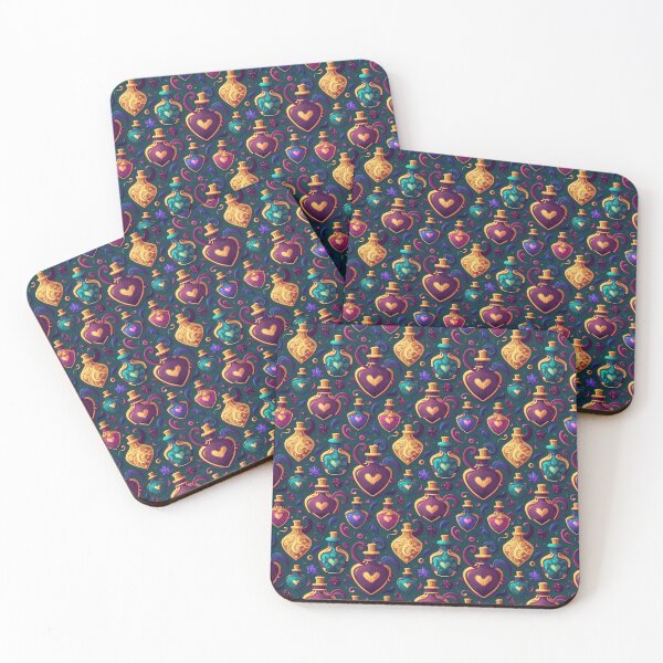 Item preview, Love potions - seamless pattern designed and sold by Newtaste-Store.