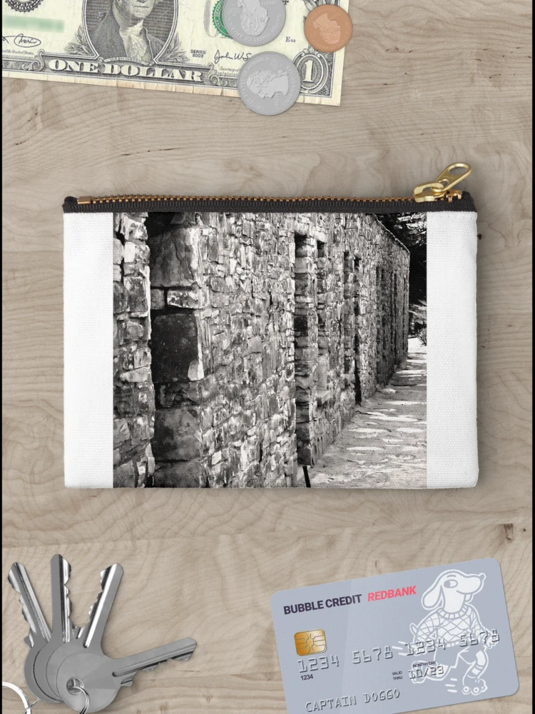 Thumbnail 3 of 4, Zipper Pouch, On The Border designed and sold by The Studio Red.