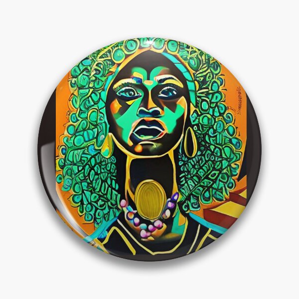 Item preview, Black Woman Earth Aura designed and sold by LoveLightGifts.