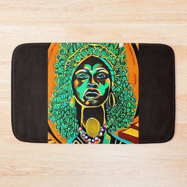 Item preview, Black Woman Earth Aura designed and sold by LoveLightGifts.