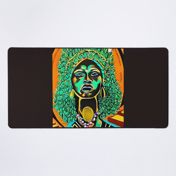 Item preview, Black Woman Earth Aura designed and sold by LoveLightGifts.