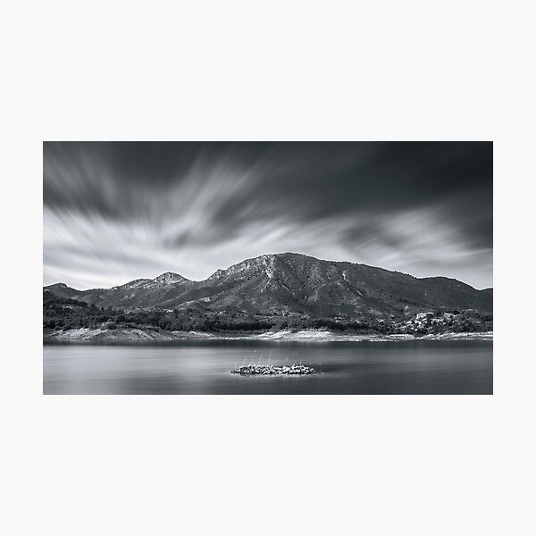 Am I a Rock Am I an Island Photographic Print