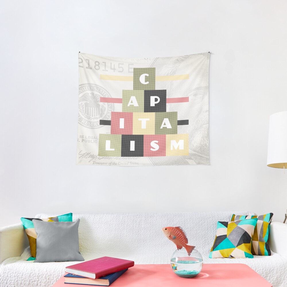 Capitalism Tapestry