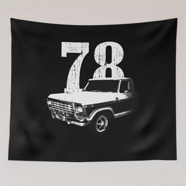 Item preview, 1978 F100 Pickup Truck Front Side View with Year  designed and sold by AlrahmanGreen.