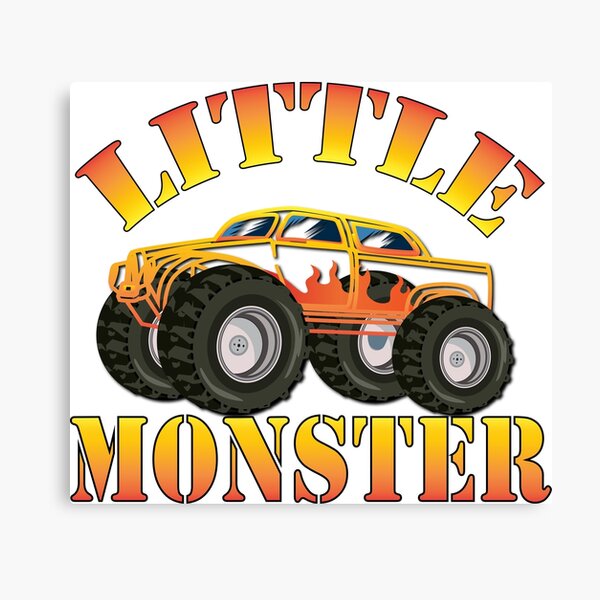 Monster Truck Game Canvas Prints for Sale | Redbubble