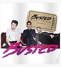 Busted Night Fahrer Tour Poster
