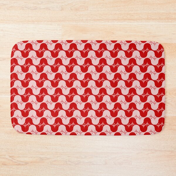 Item preview, Geometric Pattern: Quarter Circle Raven: Ruby Light designed and sold by Red Wolf.