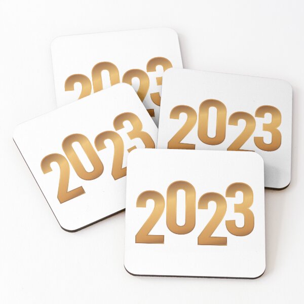 Item preview, 2023 written in gold color designed and sold by JAG2B.