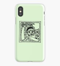 Christmas Stamp. iPhone Case