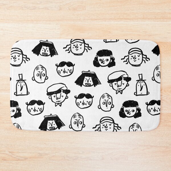Item preview, Facial Expressions Seamless Pattern designed and sold by ItsBubbleTea.