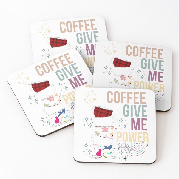 Item preview, Coffee give me power designed and sold by T-ShirtIn85.