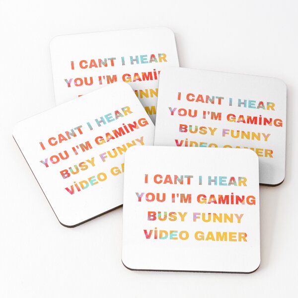 Item preview, I Cant Hear You Im Gaming Busy Funny Video Gamer designed and sold by LACKHEDA.