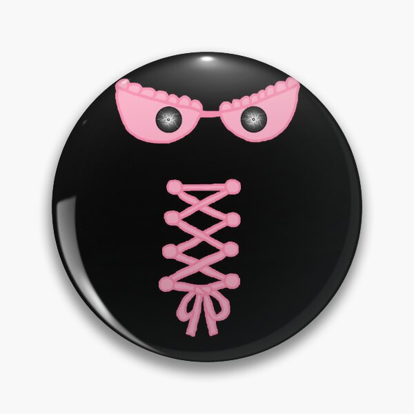 Item preview, Corset ribbon and shock eyes with pink lace designed and sold by Hypnotees.