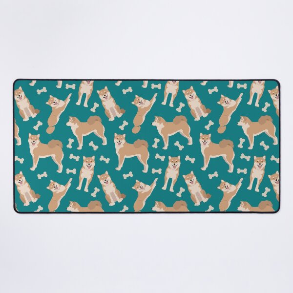 Item preview, Shibes In Blue | Dog Pattern | Puppy Lovers designed and sold by SeemDev786.