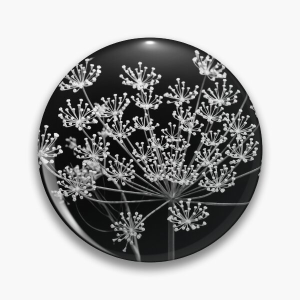Item preview, Black and white wildflower designed and sold by NiekTraas.
