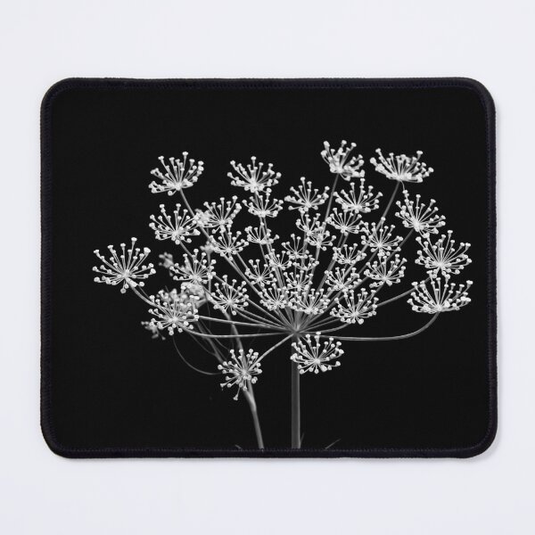 Item preview, Black and white wildflower designed and sold by NiekTraas.