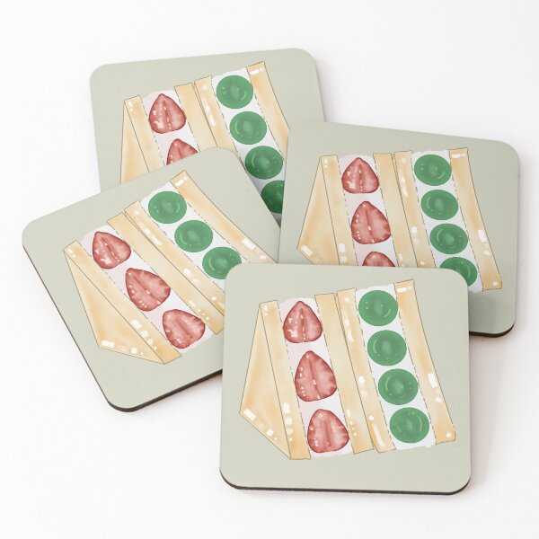 Item preview, Fruit Sandwich Illustration designed and sold by LaLaurels.