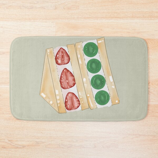 Item preview, Fruit Sandwich Illustration designed and sold by LaLaurels.