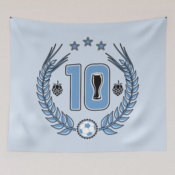 Item preview, Beer and Football | Beer Cup | Argentina's Colours designed and sold by DKdesigns27.