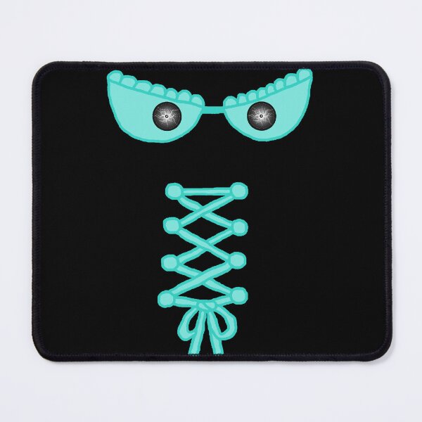 Item preview, Corset ribbon and shock eyes with Turquoise lace designed and sold by Hypnotees.