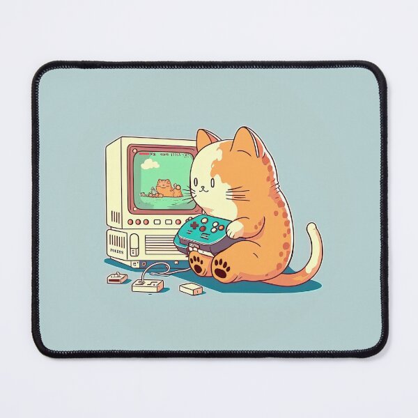 Item preview, Retro Gamer Cat designed and sold by duke818.
