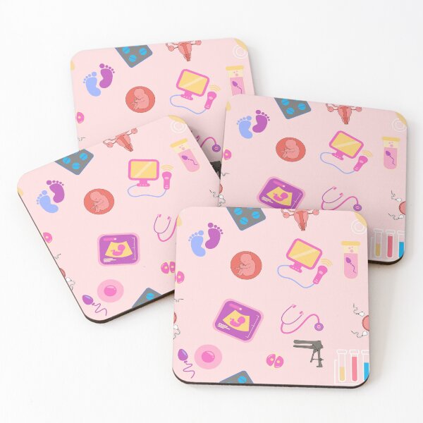 Item preview, Fertility treatment pattern for ivf gift pink designed and sold by Lady-Frost.