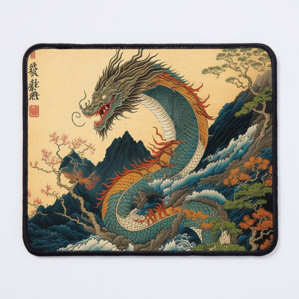 Item preview, Japanese painting Chinese dragon designed and sold by Tho0mX.