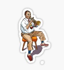 Louis Armstrong Sticker