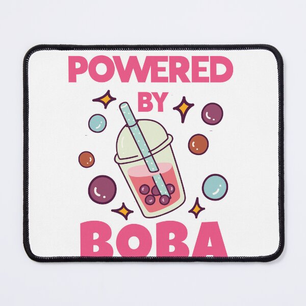 Item preview, Boba Bubble Tea Lover Cute Kawaii Style Powered By Boba designed and sold by 74ninetees.