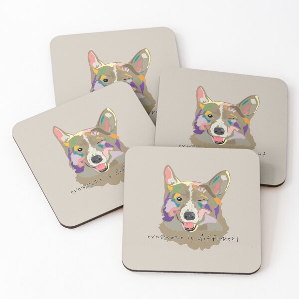 Item preview, everyone is different_wink dog_c1 designed and sold by Mimi Huang.