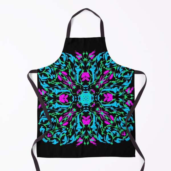 Item preview, Neon Mandala Flower Abstract designed and sold by Chatchot.