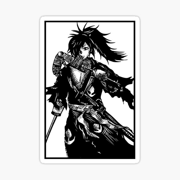 Hyakkimaru Dororo Anime Sticker for Sale by Animeager