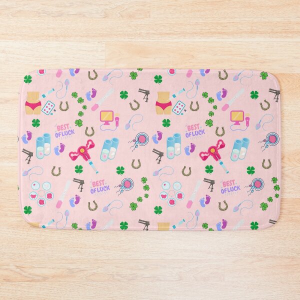Item preview, IUI Fertility treatment pattern pink designed and sold by Lady-Frost.
