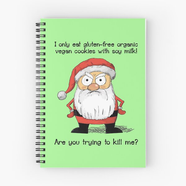 Artikelvorschau, Veganer Weihnachtsmann entworfen und verkauft von Vesna-designs.