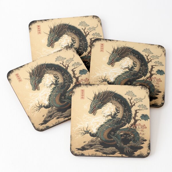 Item preview, Japanese painting Chinese dragon designed and sold by Tho0mX.