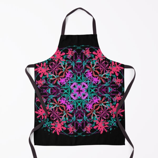 Item preview, Neon Mandala Flower Abstract designed and sold by Chatchot.