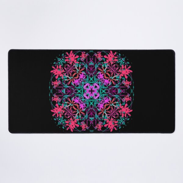 Item preview, Neon Mandala Flower Abstract designed and sold by Chatchot.