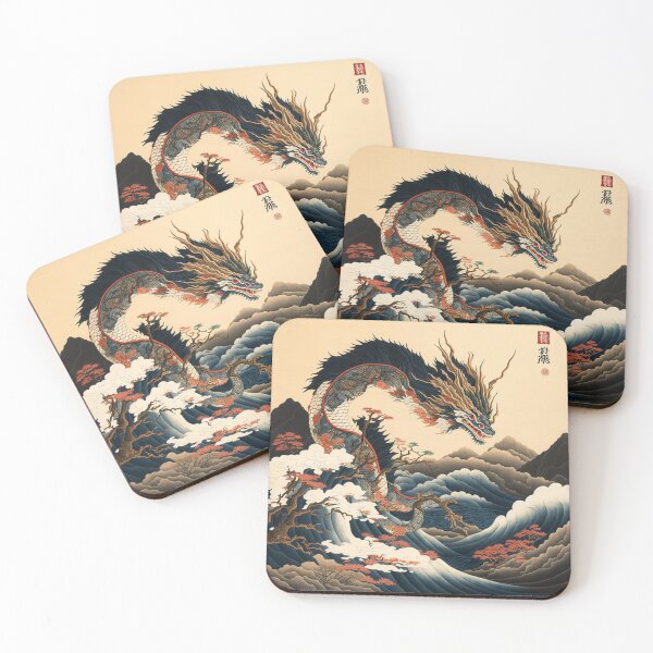 Item preview, Japanese painting Chinese dragon designed and sold by Tho0mX.