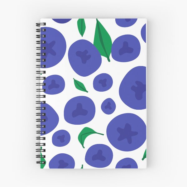 Item preview, Blueberries Seamless Pattern designed and sold by ItsBubbleTea.
