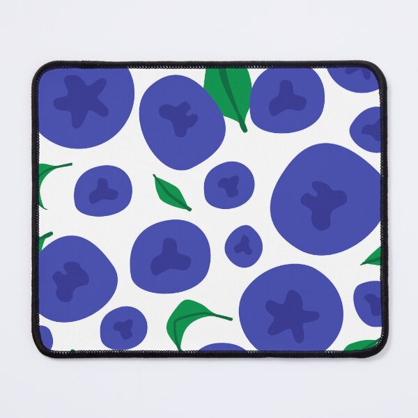 Item preview, Blueberries Seamless Pattern designed and sold by ItsBubbleTea.