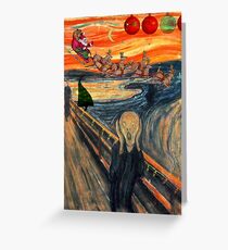 Christmas Angst Greeting Card
