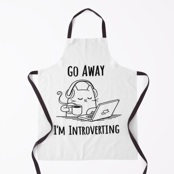 Item preview, INTROVERT CAT designed and sold by ParamedicDesign.