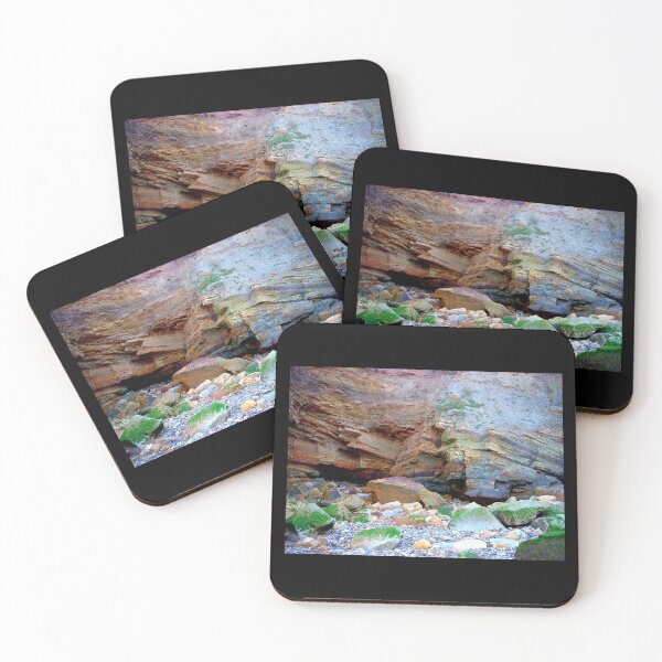 Item preview, Where Cliff Meets Beach Wilsthorpe Yorkshire Coast designed and sold by Beatrice Roberts.
