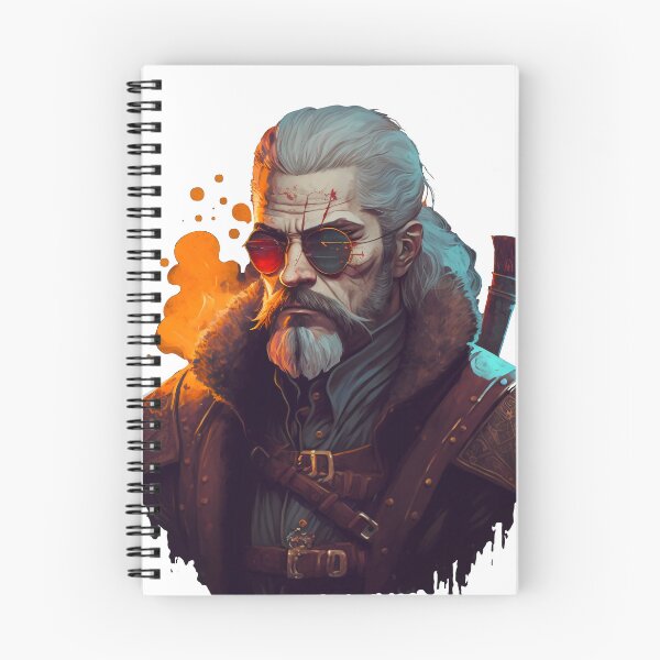 Item preview, Retro Geralt of Rivia designed and sold by MattBodz.